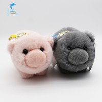 Custom christmas soft toy pig plush toys christmas pig