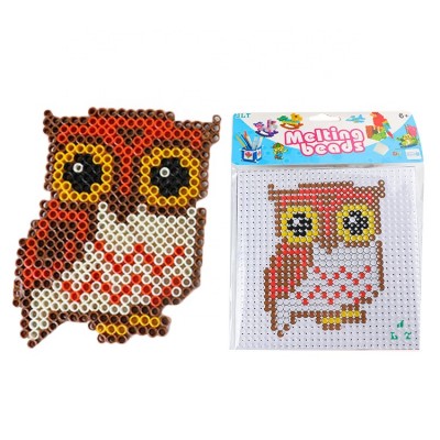 Eco-friendly Diy craft 3d puzzle educational toys custom kids iron beads 5mm hama perler beads