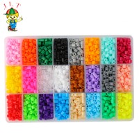 wholesale educational toys diy craft kit 5MM perler beads set kit fuse beads