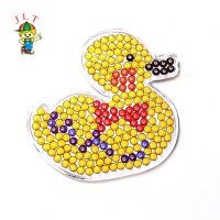 New design eco-friendly custom puzzle toys 3d diy hama perler beads ironing beads pegboard