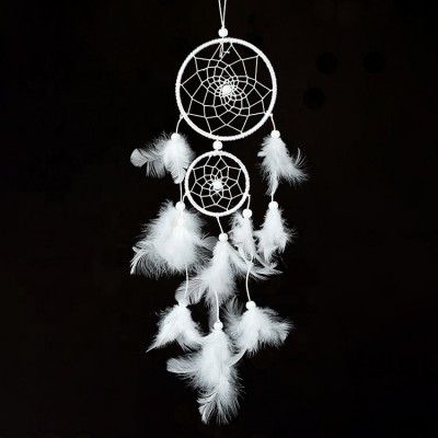 Customized Beautiful Feather Dreamcatcher Decoration Handmade Dream Catcher For Kids Gift