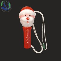 Wholesale Christmas party light up glow sticks party snowman wand toy kids glow toys